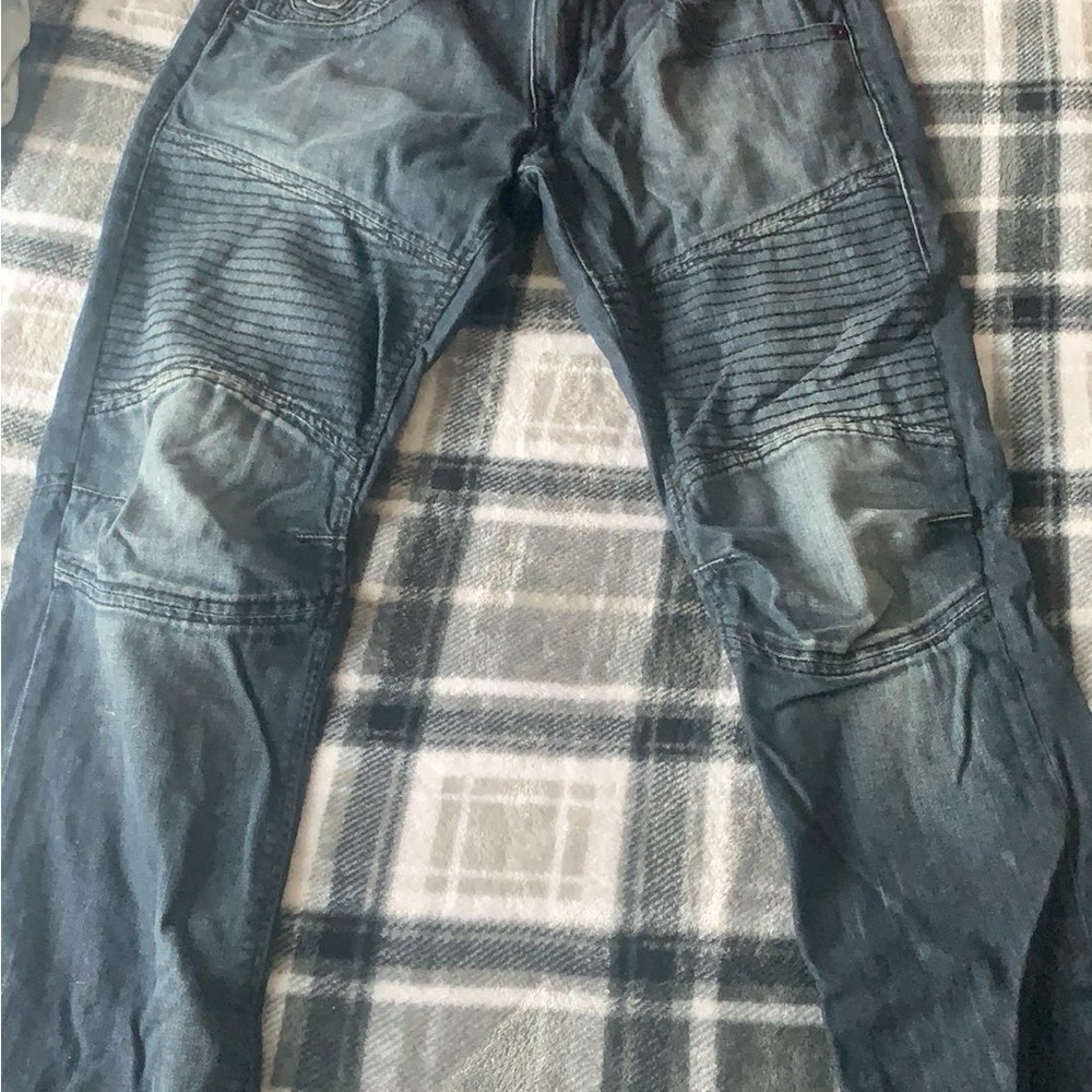 True Religion Men's Slim Straight Jeans - Dark Blue